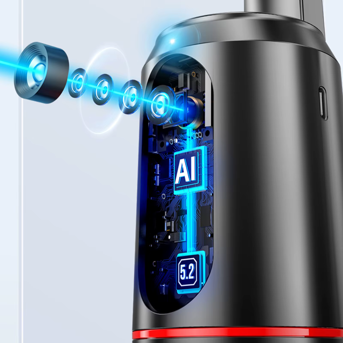 Trípode Inteligente 360 Con Rastreo Facial Onex Sel-6825