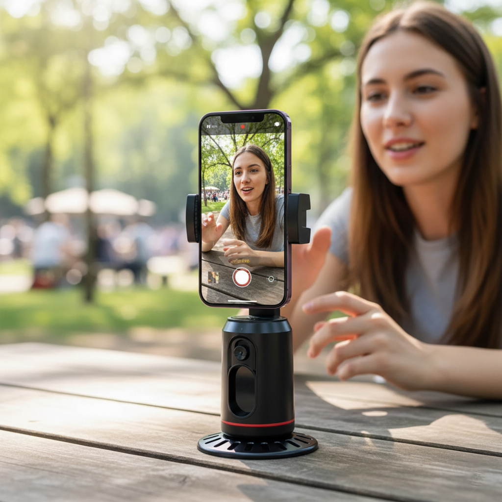 Trípode Inteligente 360 Con Rastreo Facial Onex Sel-6825